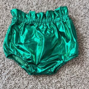 Shimmering Green Diaper Cover for Kids